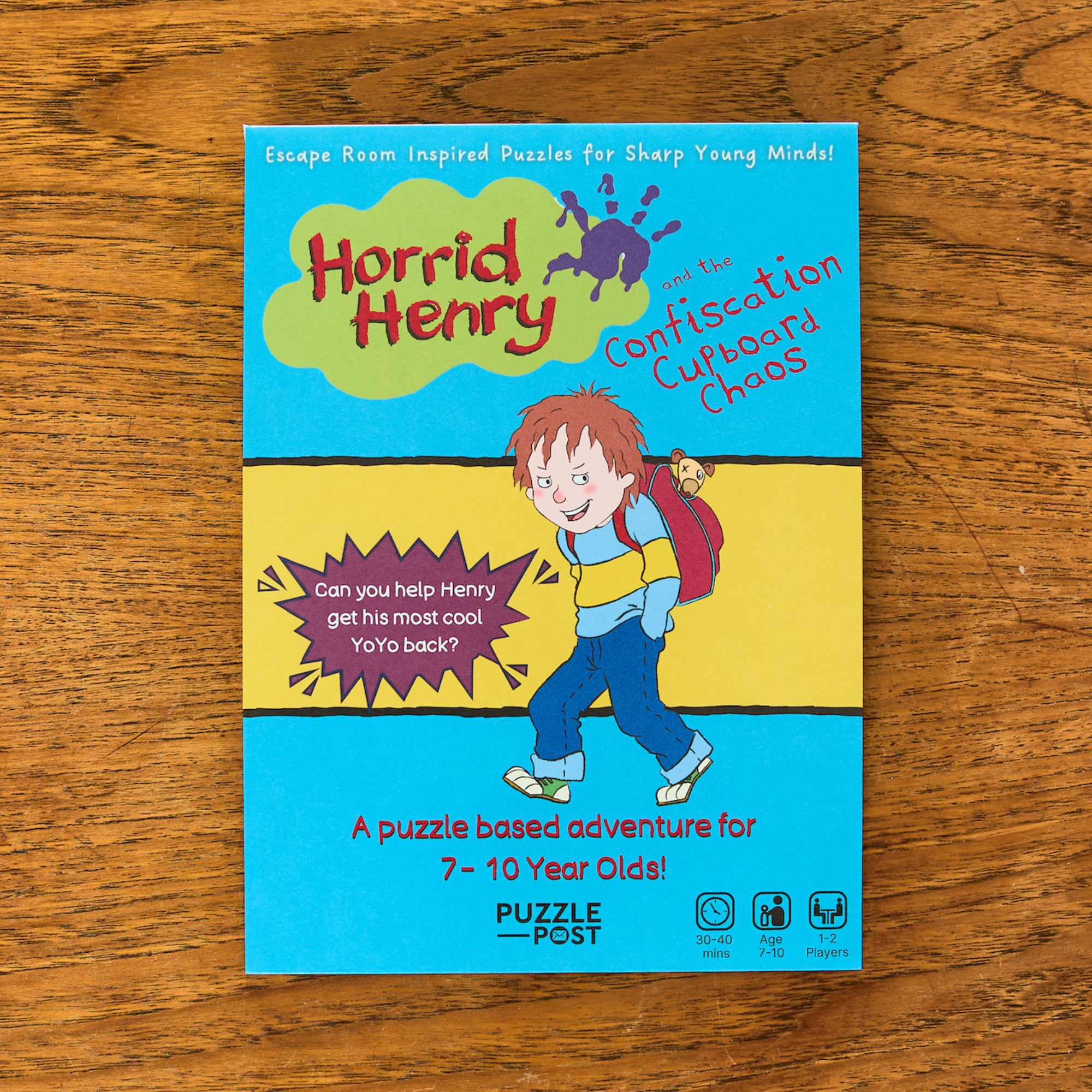 Children’s Escape Room Game - Horrid Henry and the Confiscation Cupboard Chaos