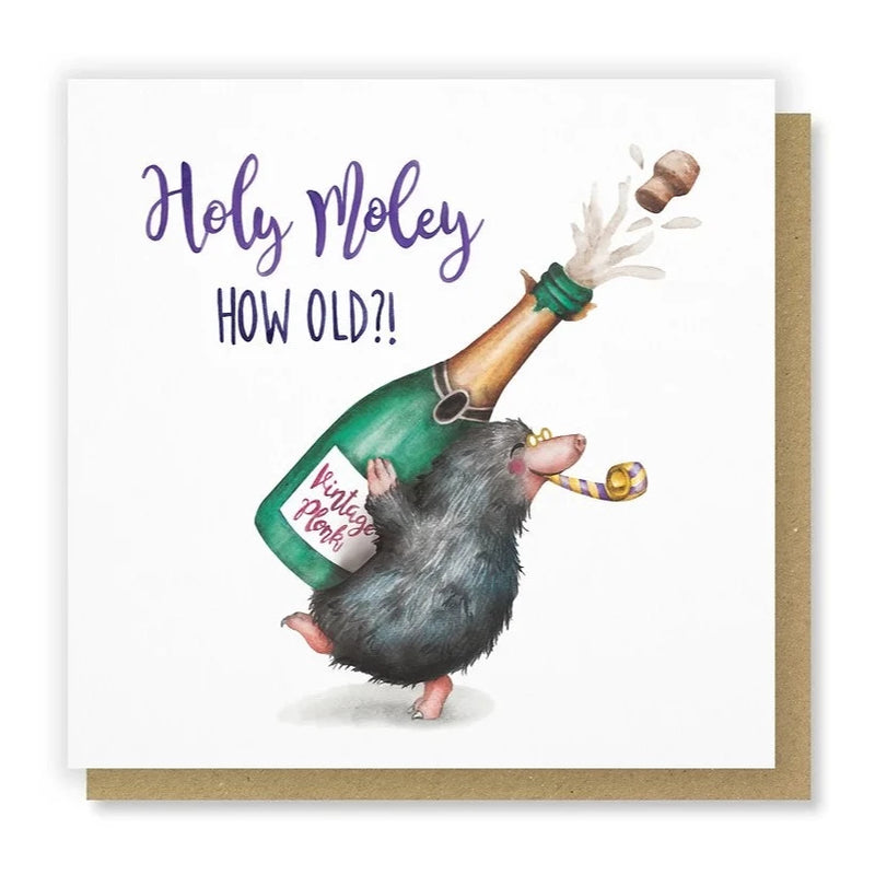 Holy Moley Birthday Card