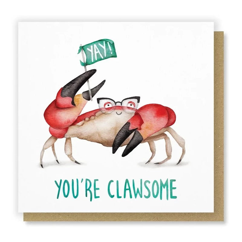 You're Clawsome Card