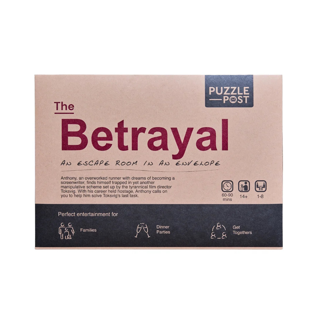 An Escape Room in an Envelope: The Betrayal