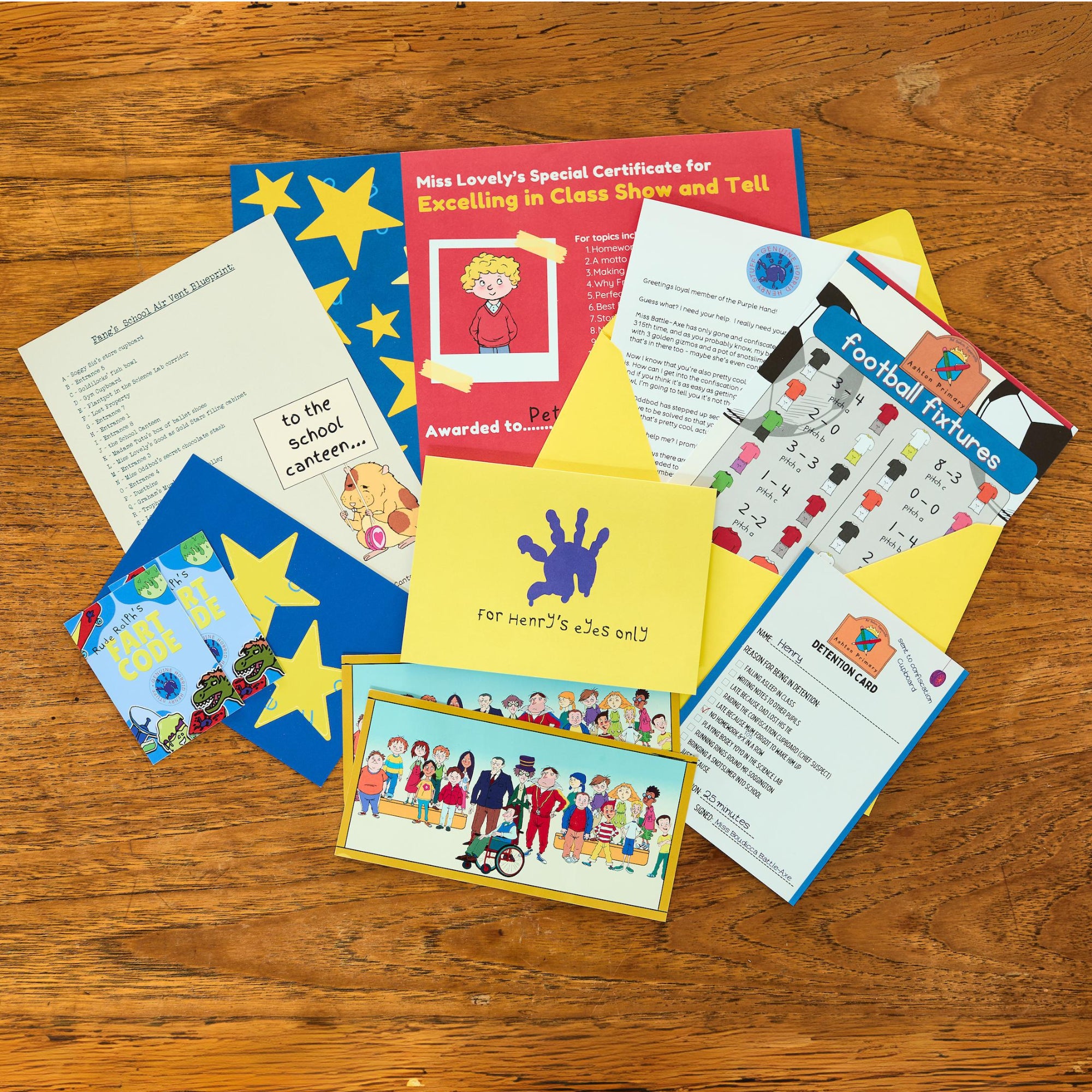 Children’s Escape Room Game - Horrid Henry and the Confiscation Cupboard Chaos