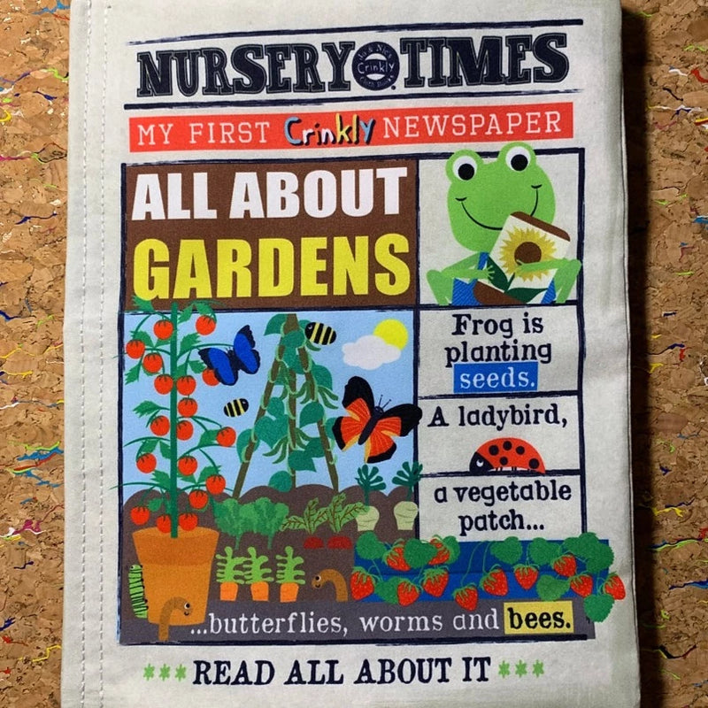 Crinkly Books - Gardens