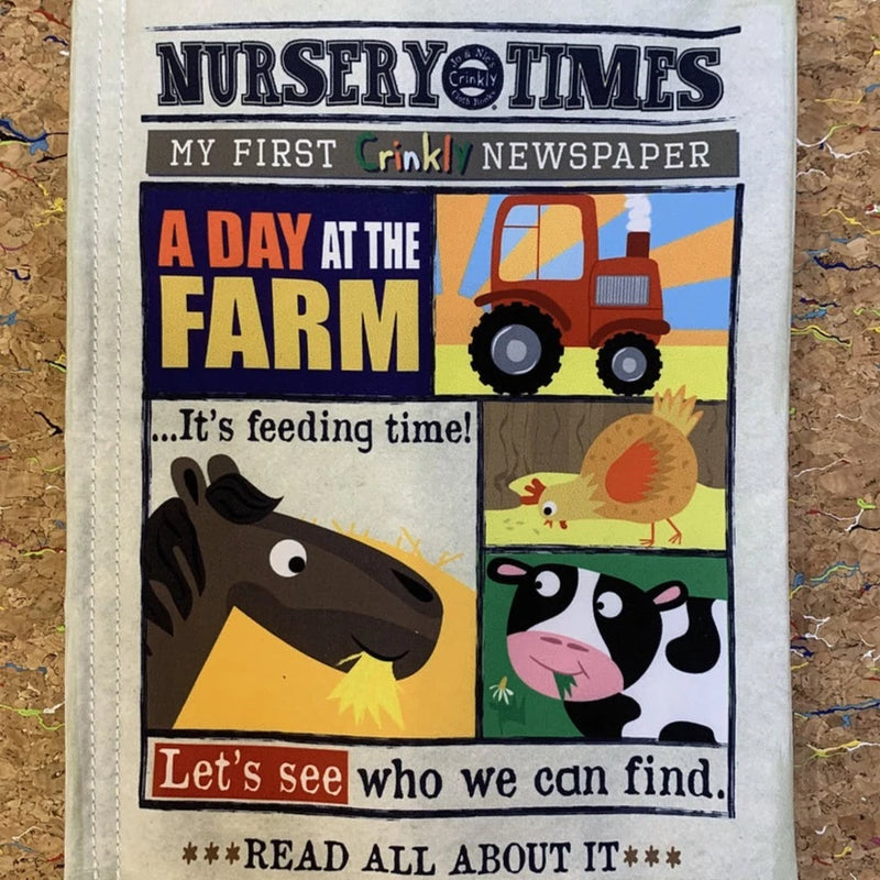 Crinkly Books - Farm Animals