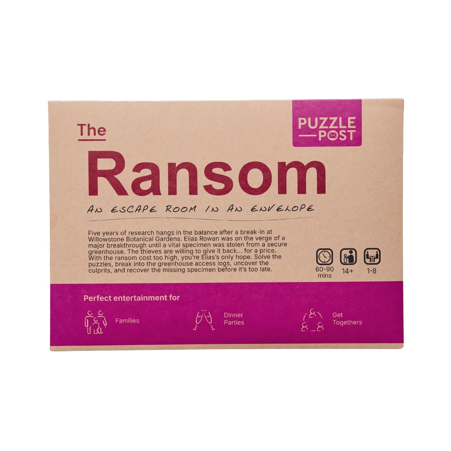 An Escape Room in an Envelope: The Ransom