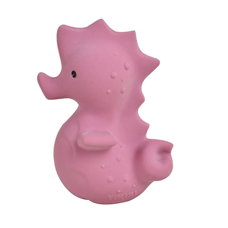 My 1st Tikiri Ocean Buddies Seahorse - Natural Rubber Rattle & Bath Toy