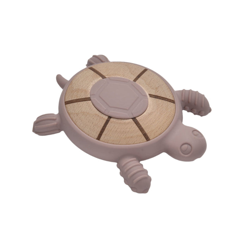 Turtle Teether - Pink