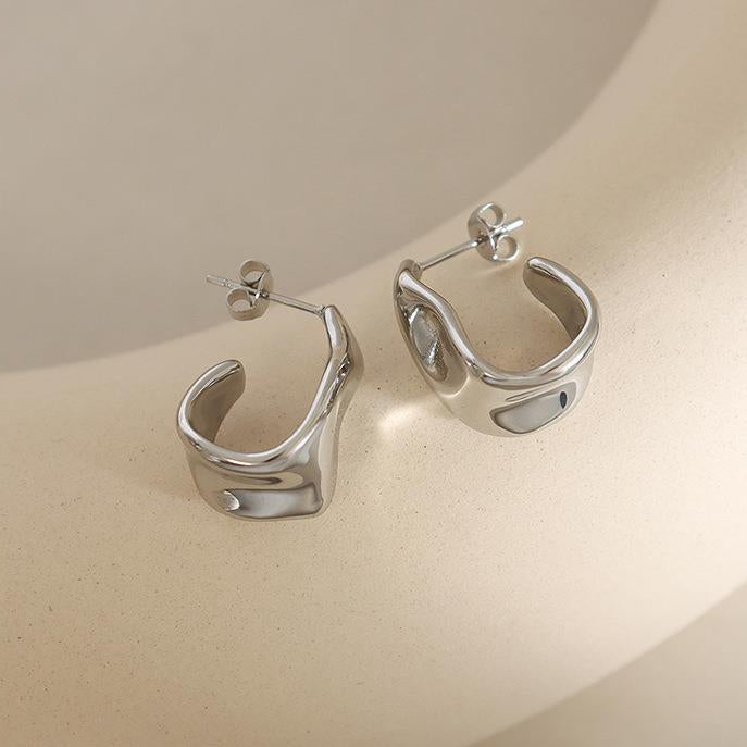 Molten Curve Earrings