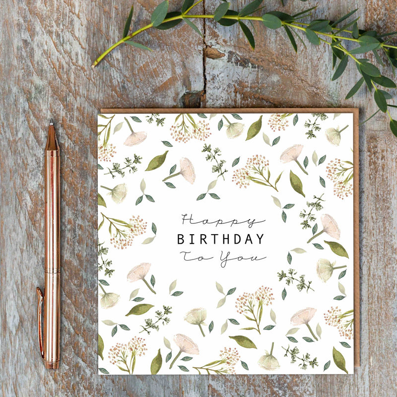 Happy Birthday to You Card