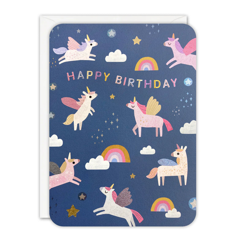 Birthday Unicorns Sprouts Card