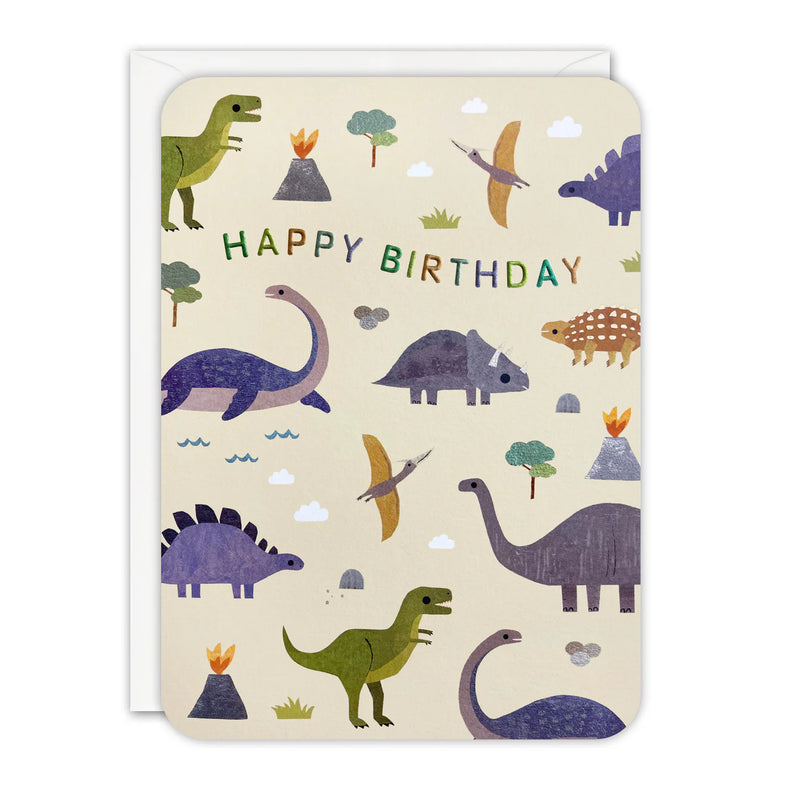 Birthday Dinosaurs Sprouts Card