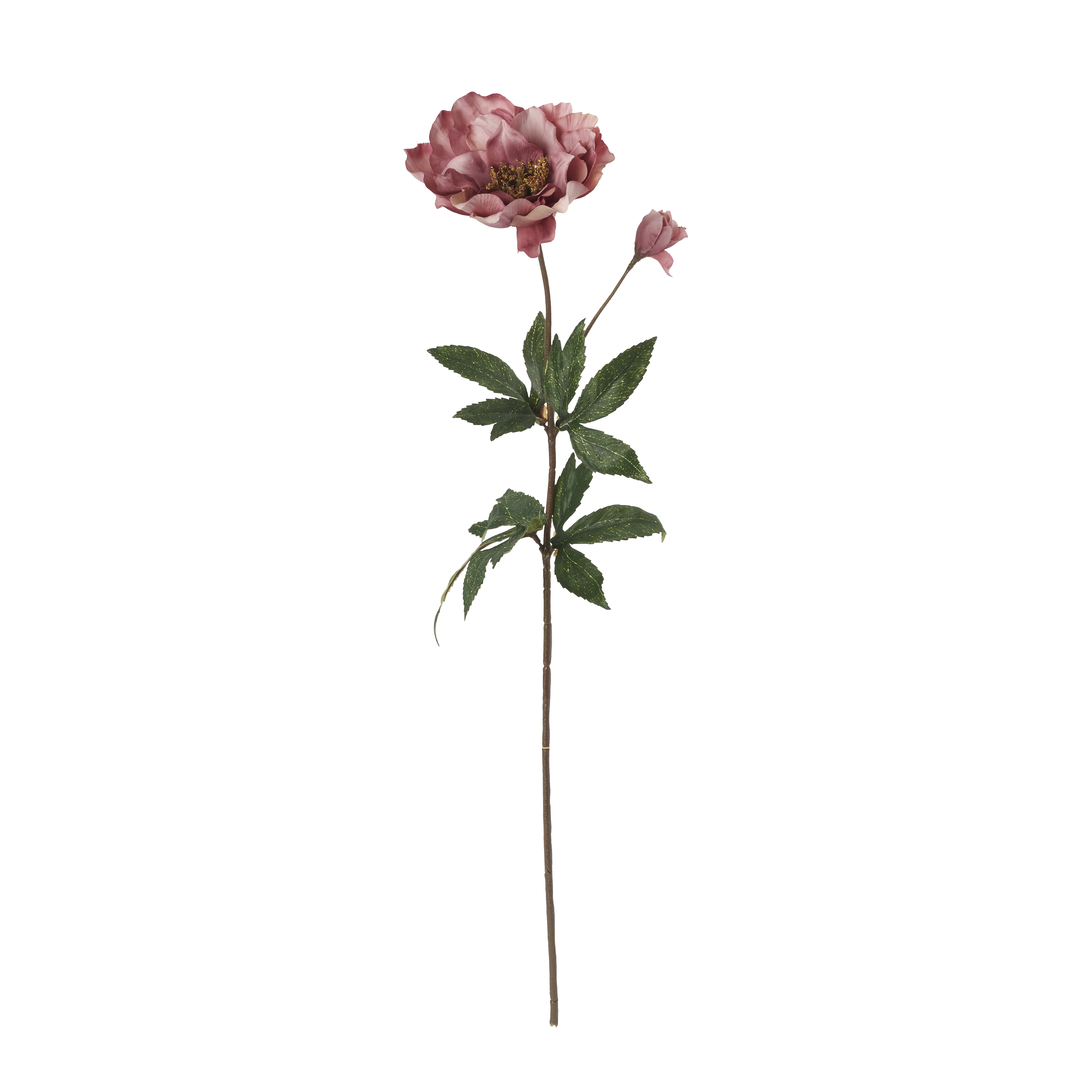 Hellebore Ruby Faux Botanical