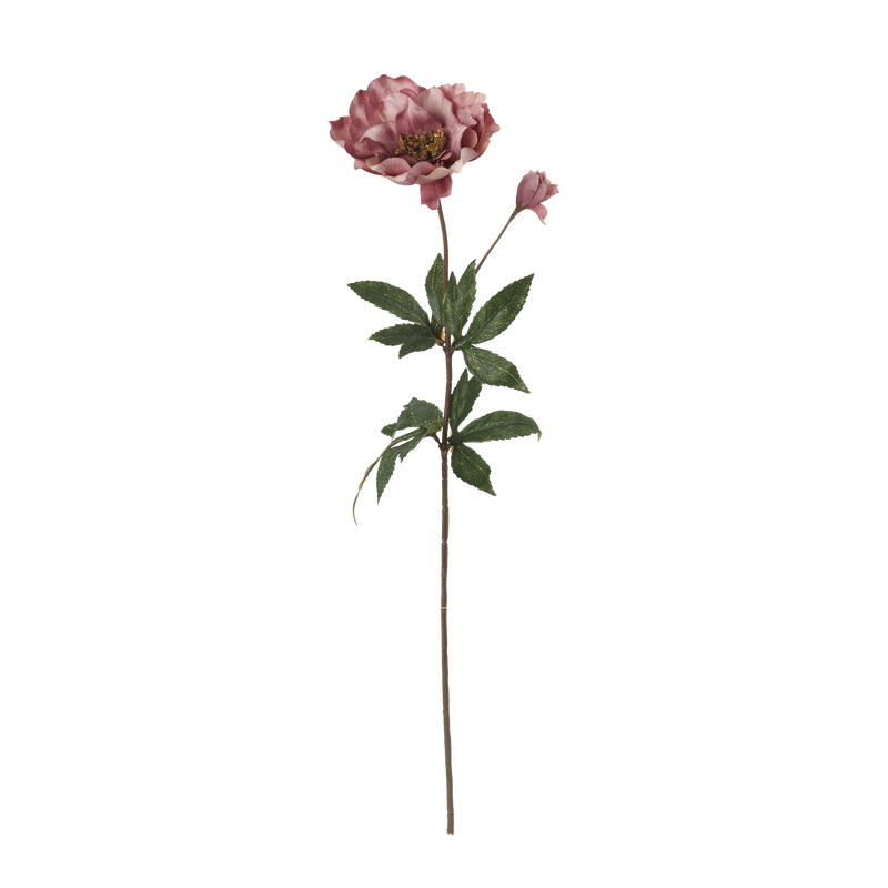 Hellebore Ruby Faux Botanical