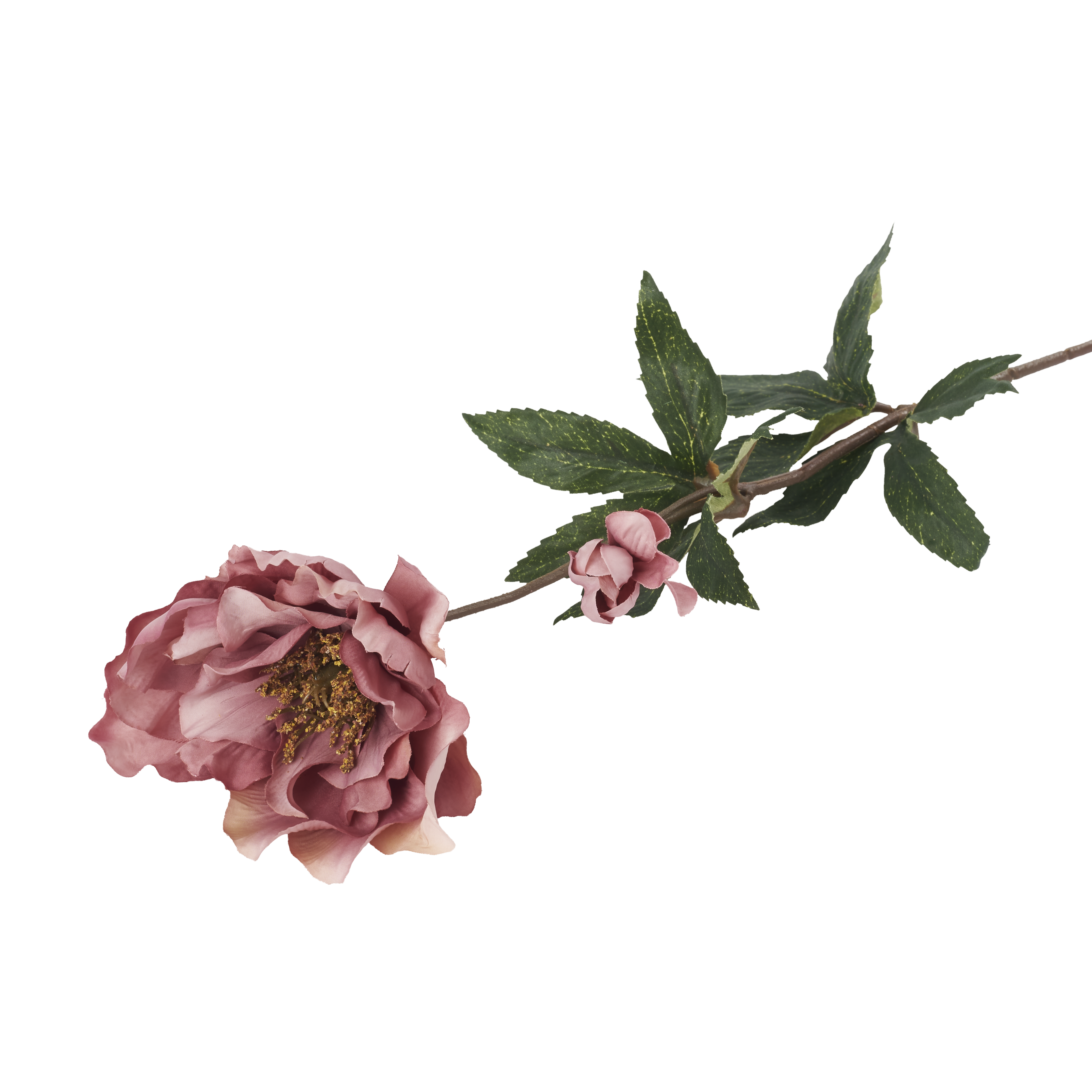 Hellebore Ruby Faux Botanical