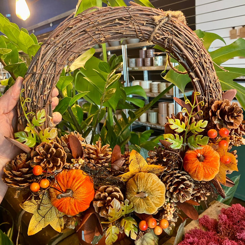 Winter Decorated Wreath