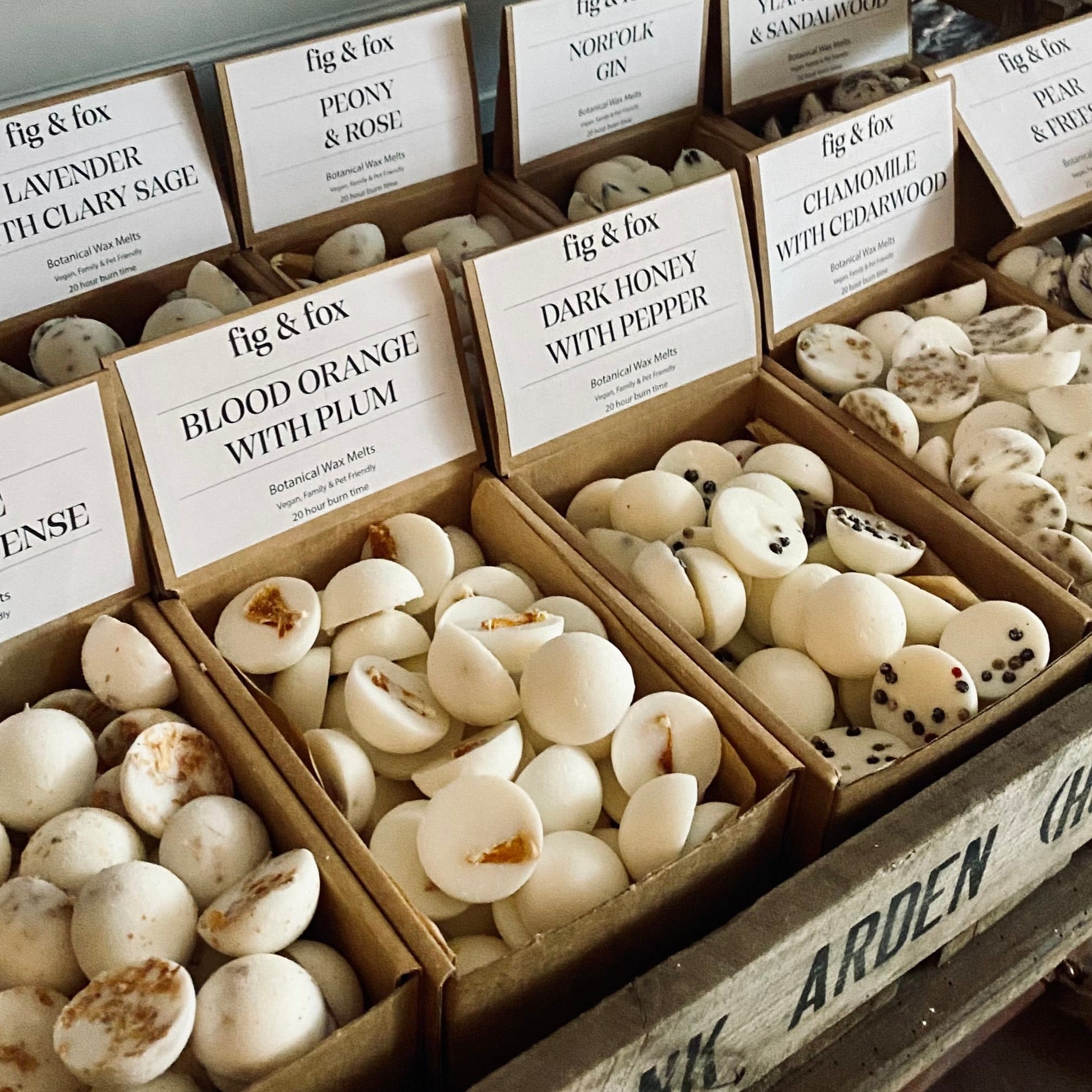 Selection Box of 10 Wax Melts