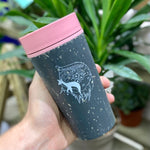 12oz Black & Giggle Pink Cup