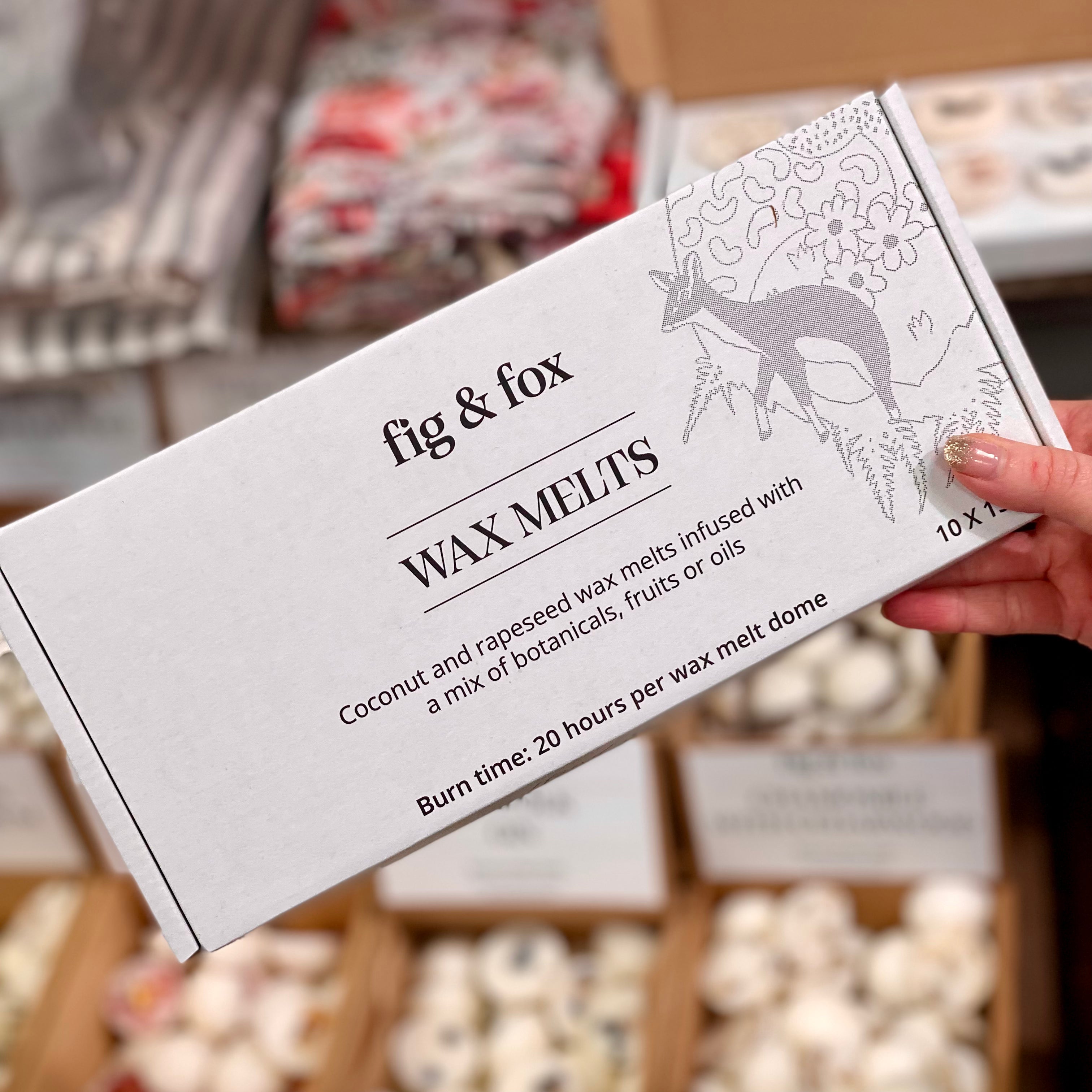 Selection Box of 10 Wax Melts