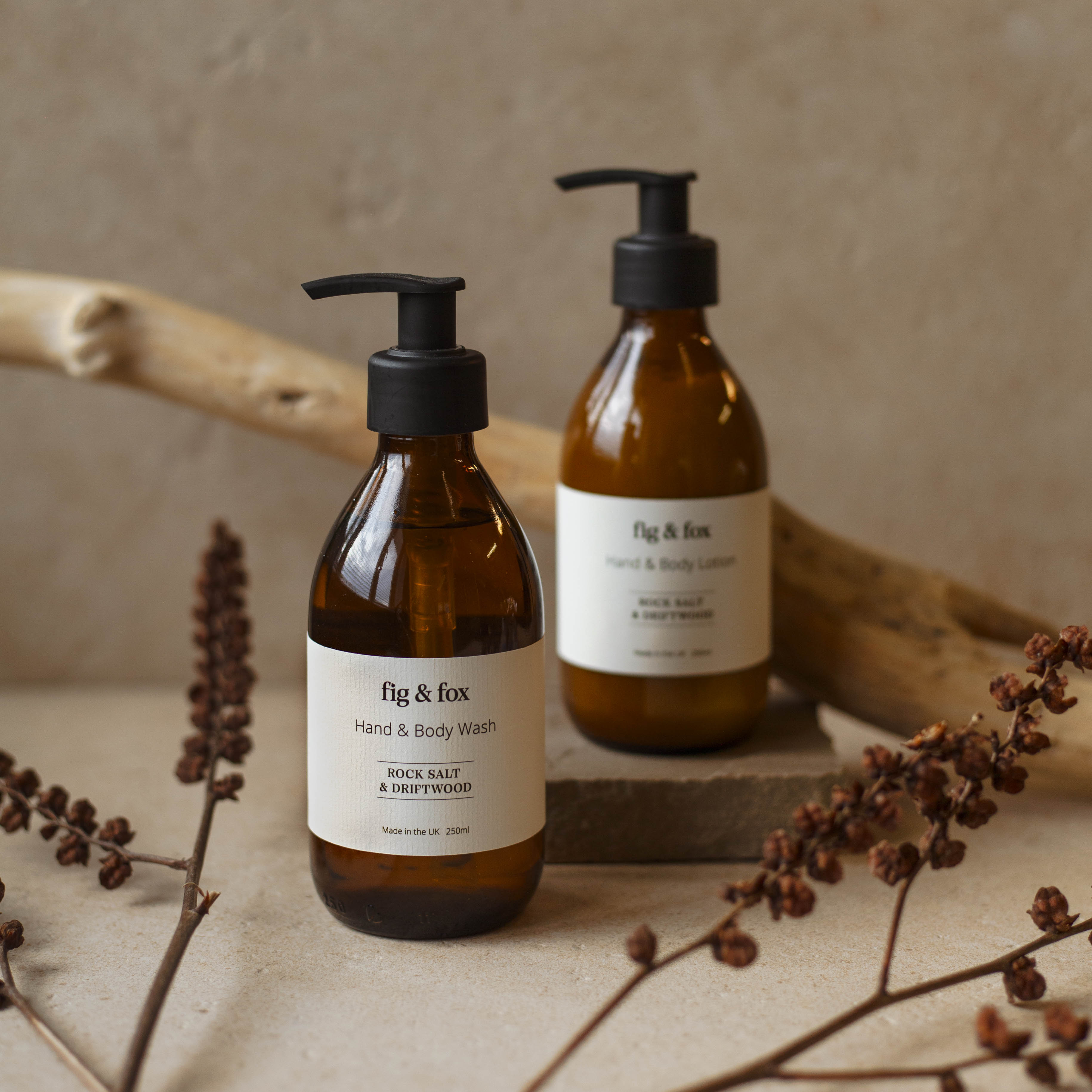 Rock Salt & Driftwood Hand & Body Wash