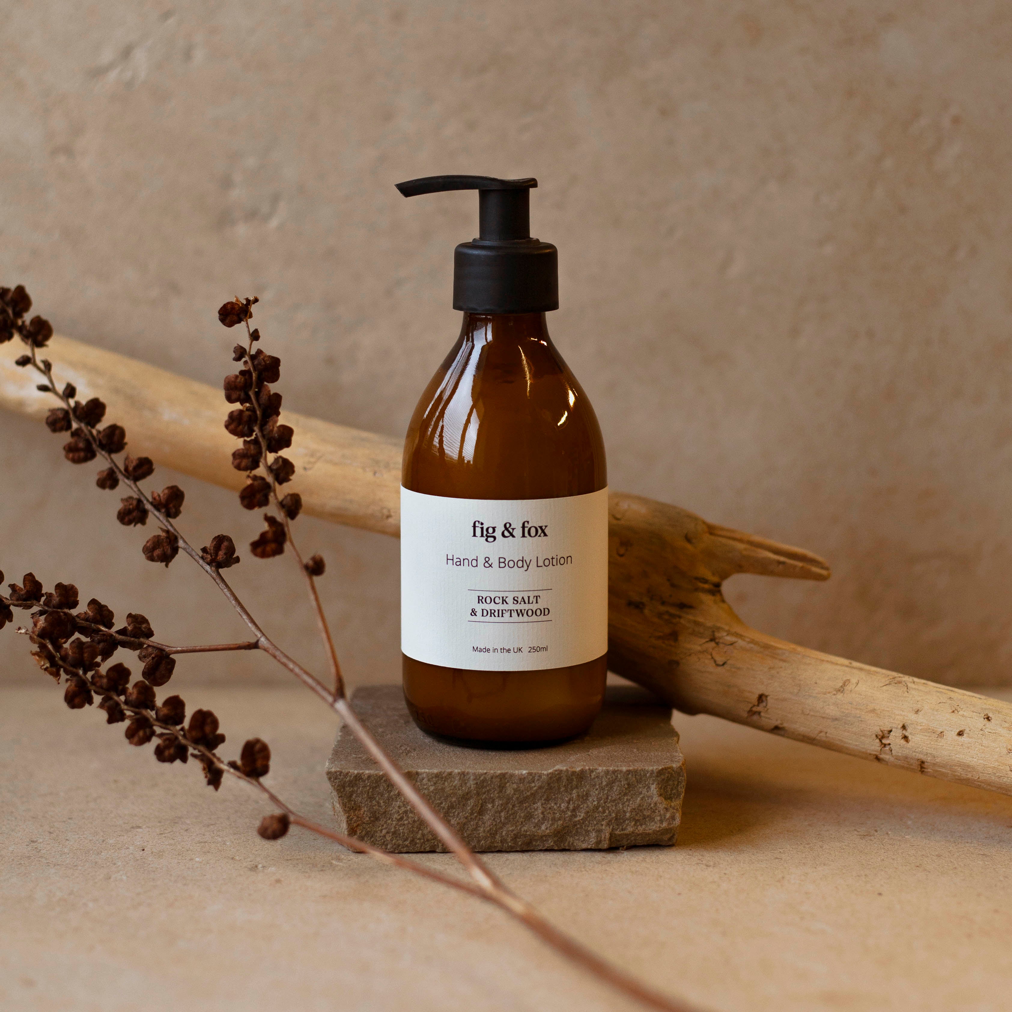 Rock Salt & Driftwood Hand & Body Lotion