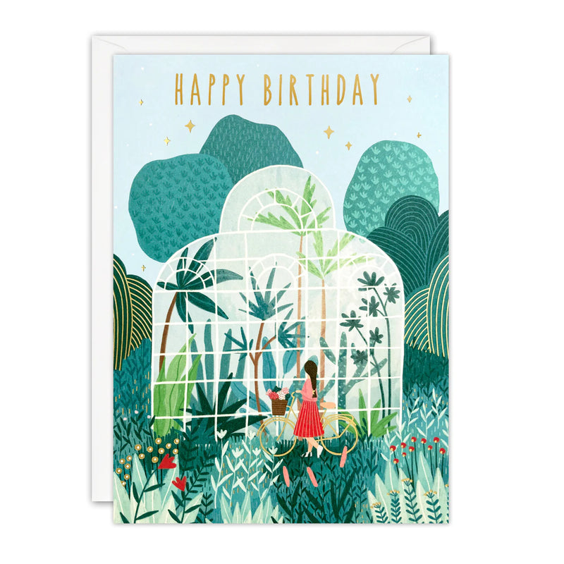 Greenhouse Birthday Sunbeams Card