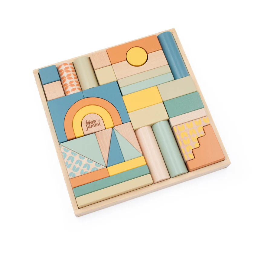 Retro Block Set with Tray