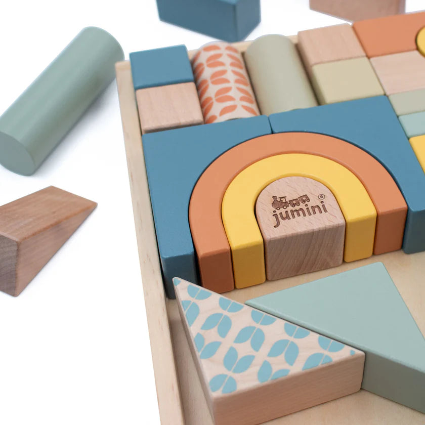 Retro Block Set with Tray