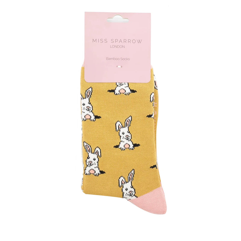 Peek a Boo Bunnies Socks