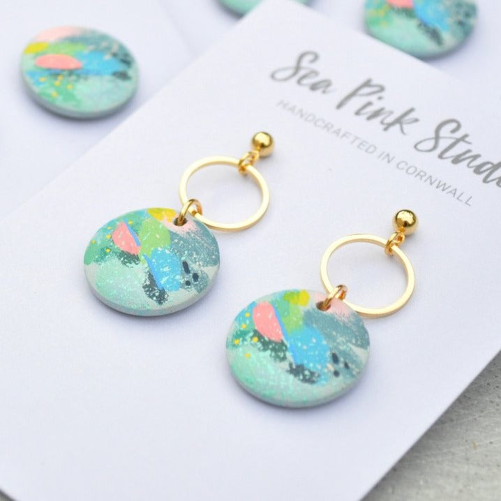 Abstract Harbour Earrings