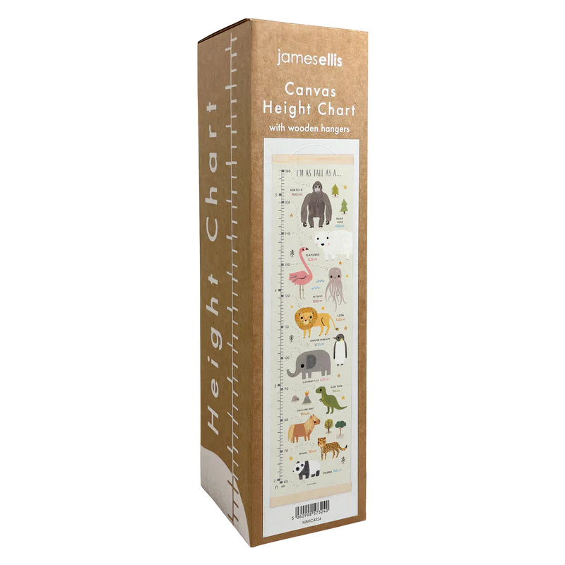 As Tall As Canvas and Wood Height Chart