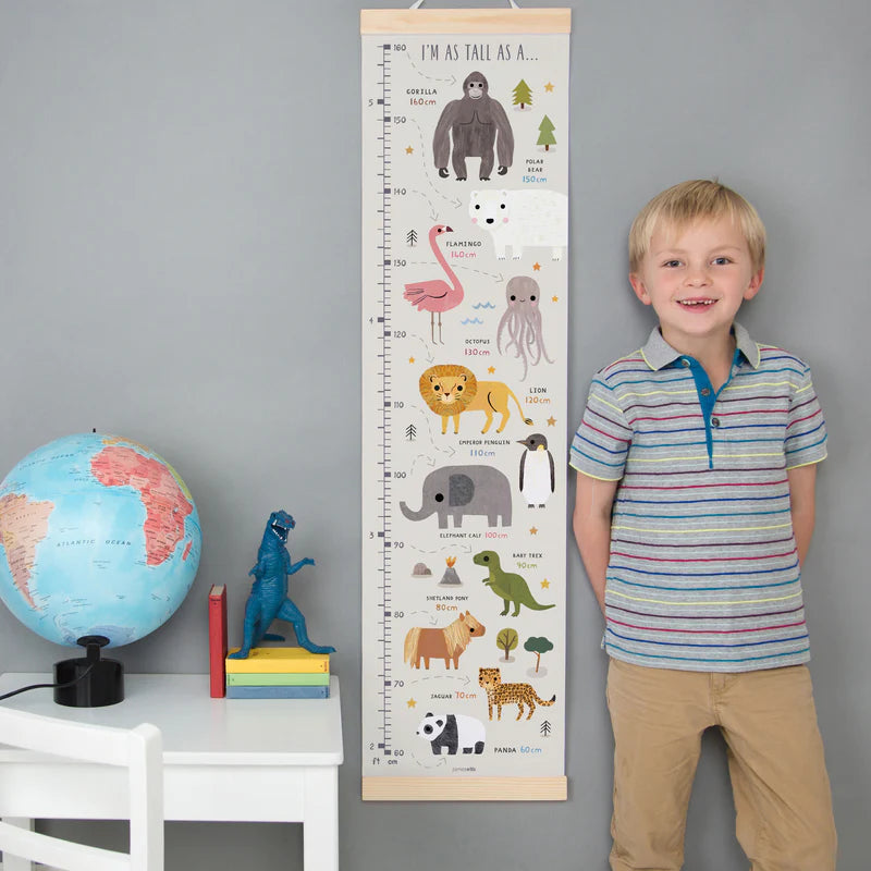 As Tall As Canvas and Wood Height Chart