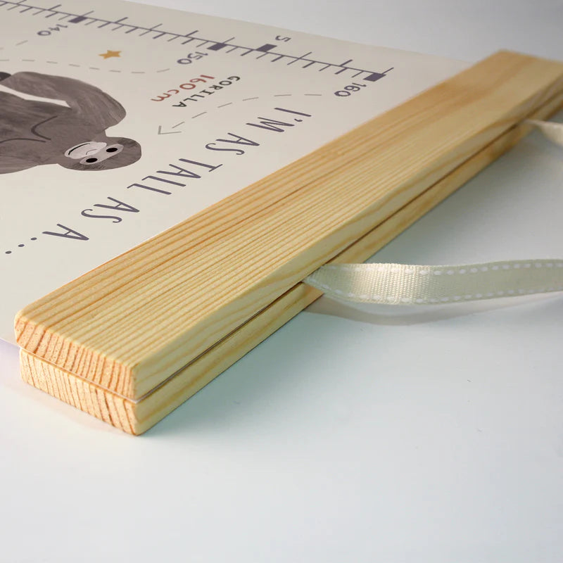 As Tall As Canvas and Wood Height Chart