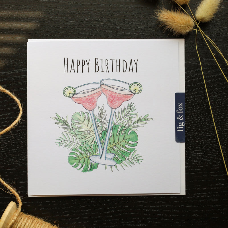 Margarita Birthday Card