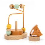 Wooden beads maze - Mr. Fox