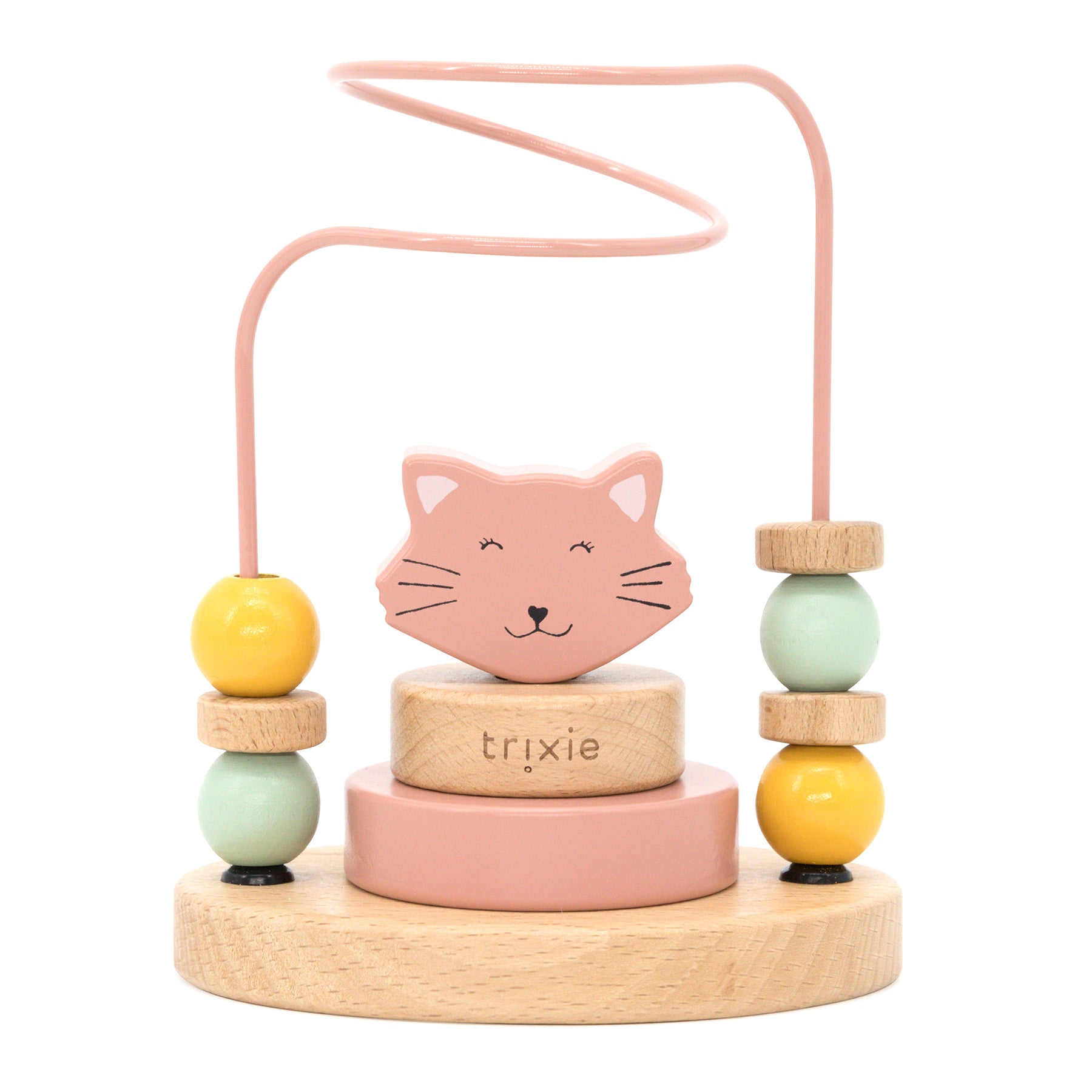 Wooden beads maze - Mrs Cat