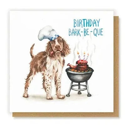 Birthday Bark-Be-Que Card