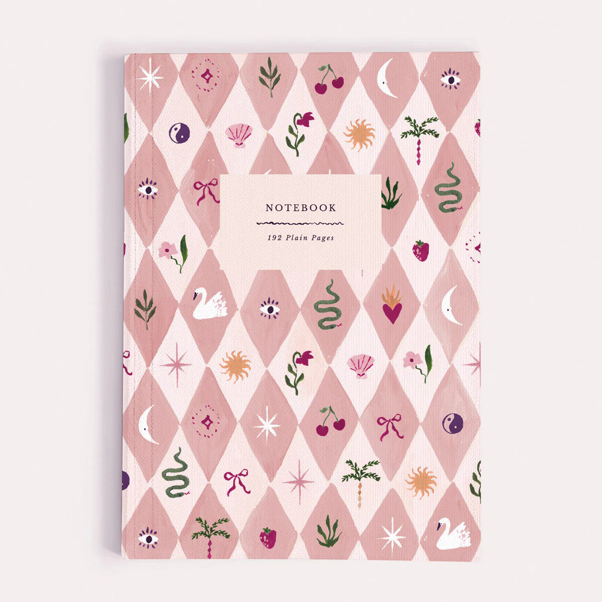 Blush Harlequin Notebook