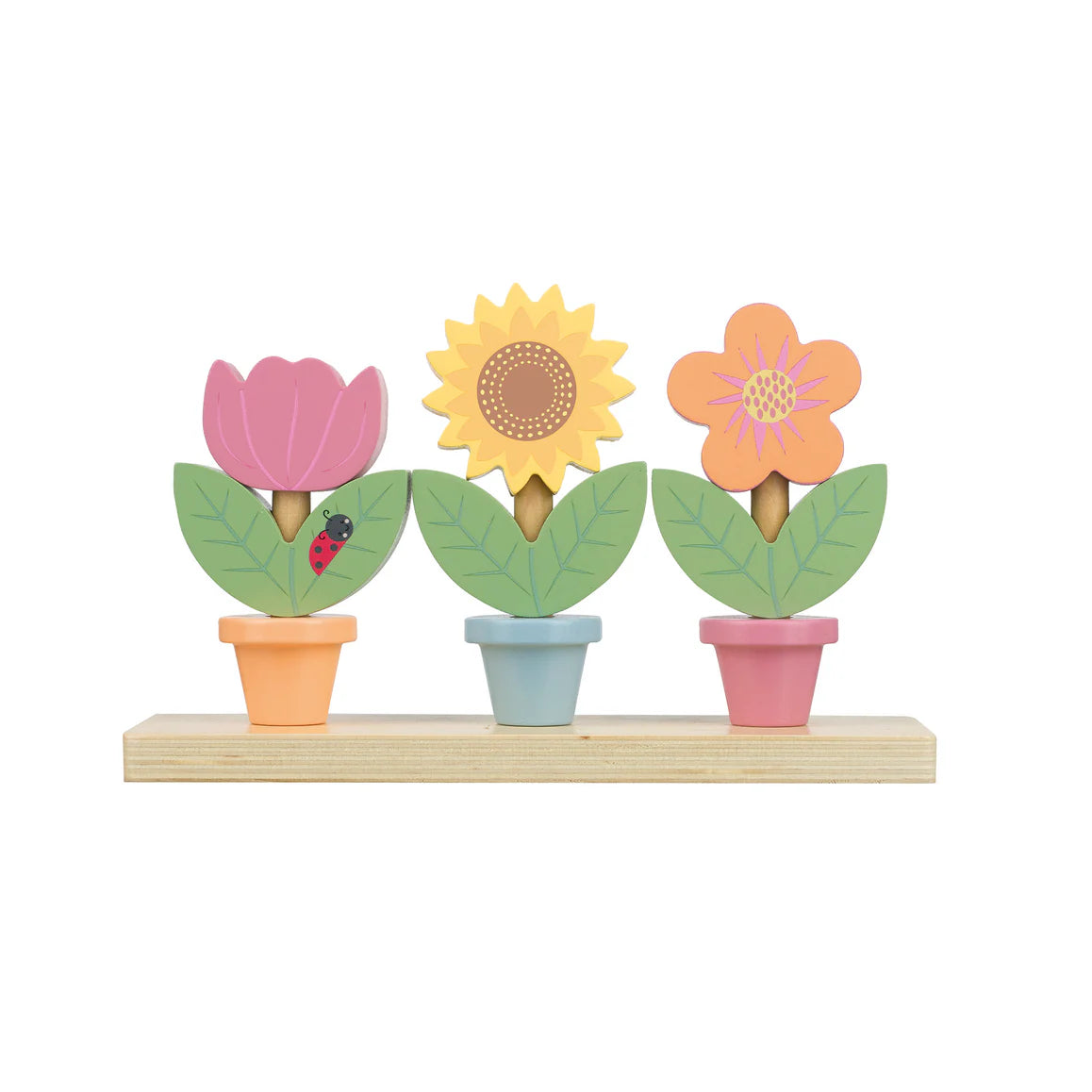 Stacking Flower Pots Toy