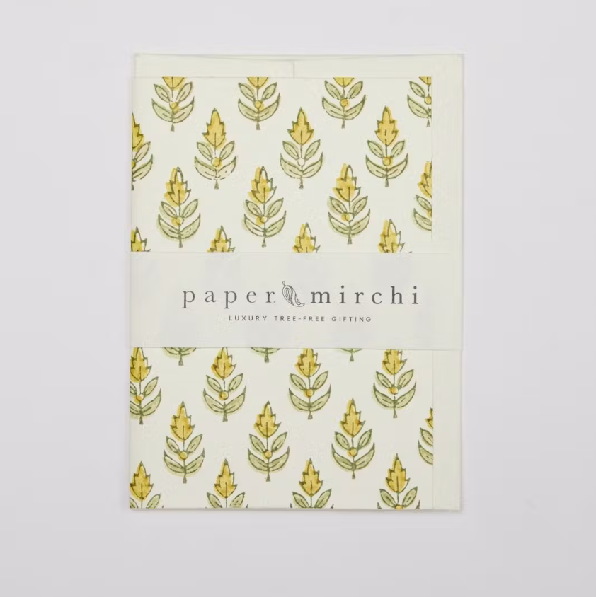 Buti Sunshine Hand Block Printed Greeting Card