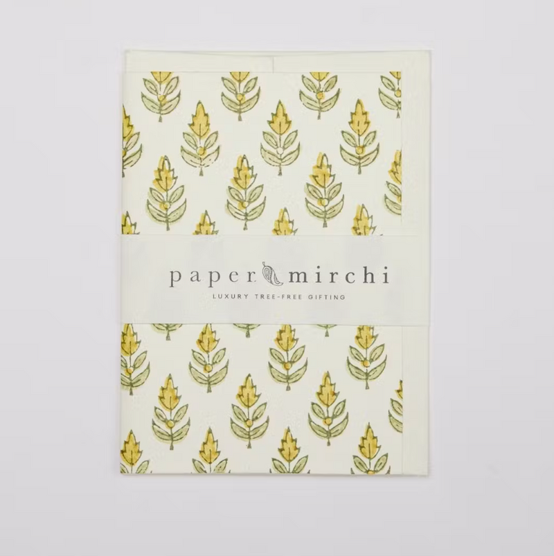 Buti Sunshine Hand Block Printed Greeting Card