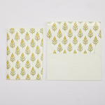 Buti Sunshine Hand Block Printed Greeting Card