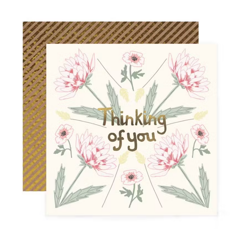 Dahlia Thinking of You Card