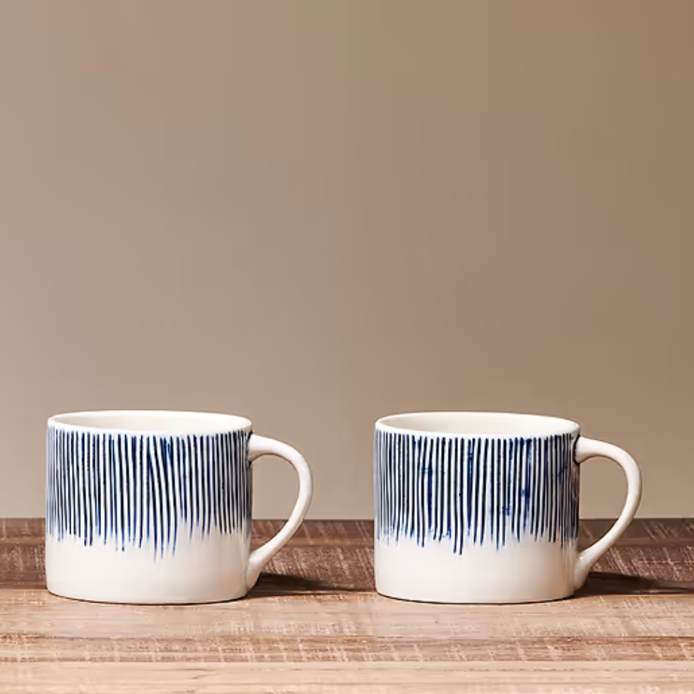 Karuma Ceramic Mug - Blue - Small