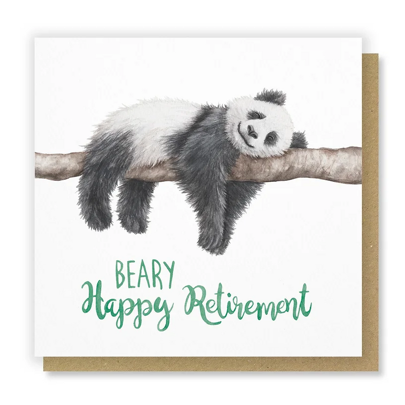 Panda Retirement Card
