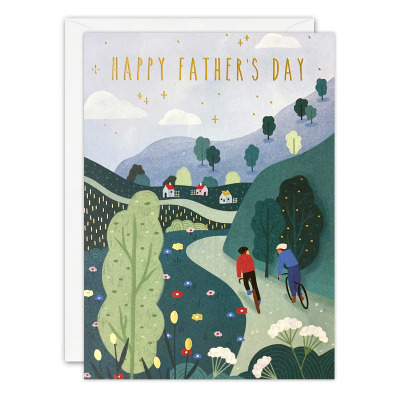 Father’s Day Cycling Sunbeams Card