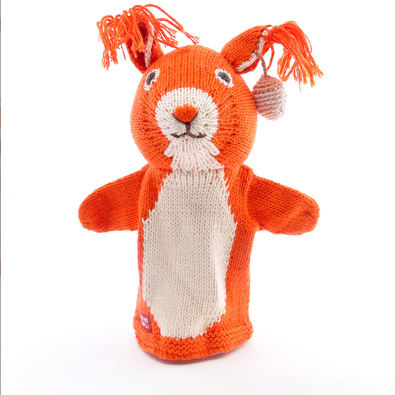 Red Squirrel Hand Puppet