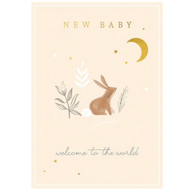 New Baby Welcome To the World Card