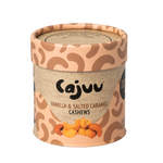 Vanilla and Salted Caramel Cashew Nuts Tube (100g)