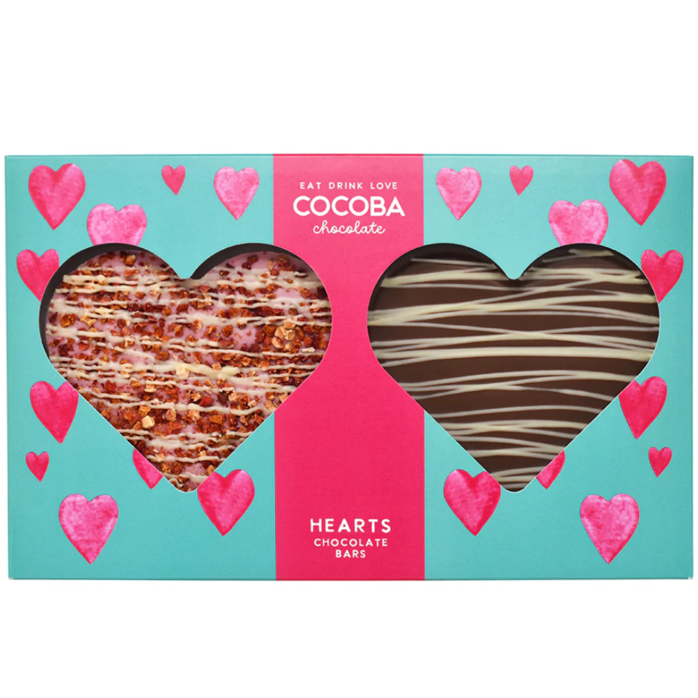 Heart Shaped Chocolate Bar Set