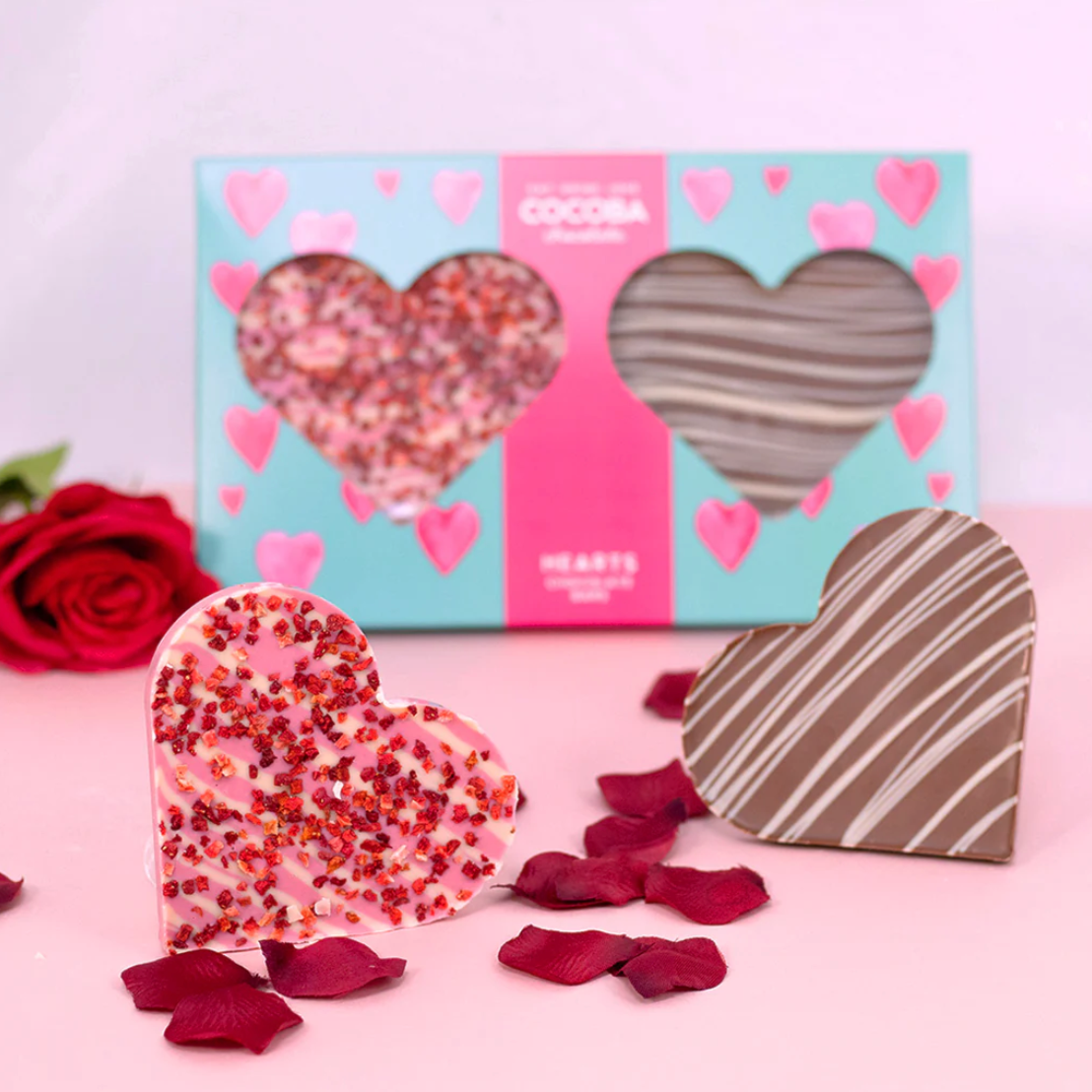 Heart Shaped Chocolate Bar Set