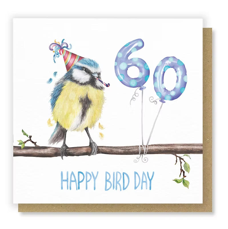 60 Bird Day Card